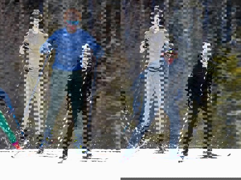 Skidspåren stängda pga snöbrist