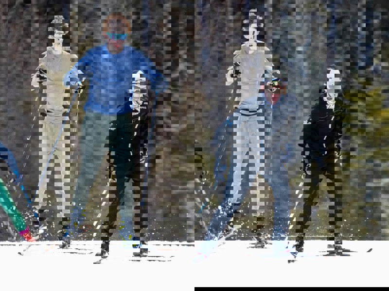 Skidspåren stängda pga snöbrist